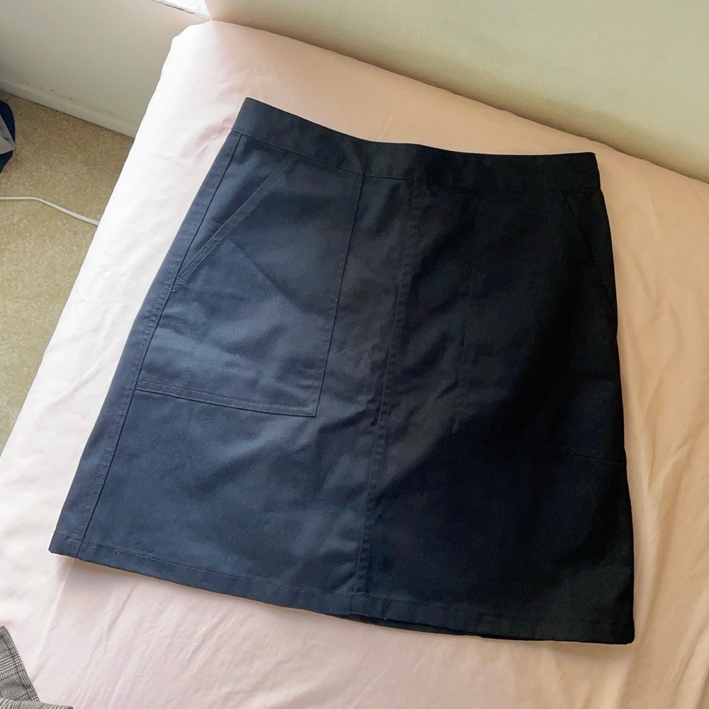 GU Mini Black Skirt